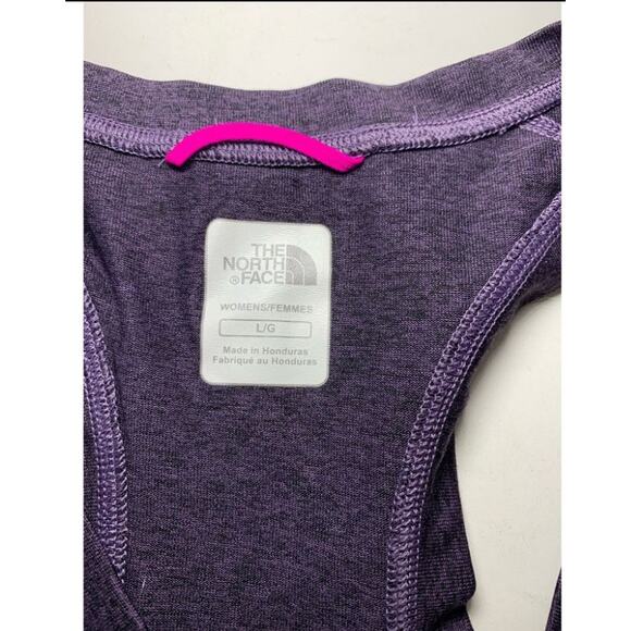 The North Face v neck racerback top purple size large - Picture 2 of 7